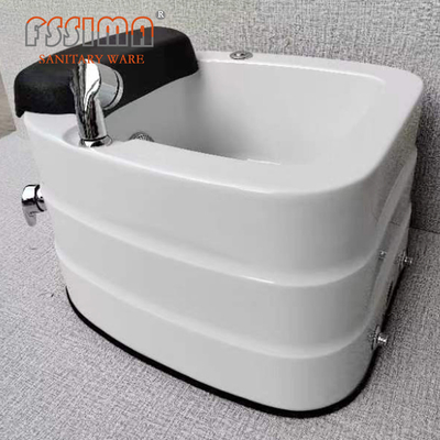 Pipeless Acrylic Pedicure Foot Soak Tub Foot Spa Tub For Beauty And Salon