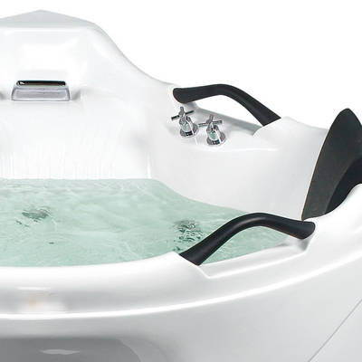 Bồn tắm massage góc đặt chân 1500mm Bồn tắm tạo sóng spa nóng