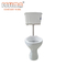 Ceramic Wall Mounted Two Piece Toilets Split Hanging WC Bathroom 4.5L