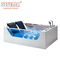 72" Air Massage Bathtubs With Heater Two Side Glass Window Computer Control