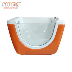 43in Child Baby Spa Bathtub Square Small Size