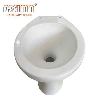 S Trap Gravity Flush Toilet Rv Urinal WC Seat Sanitary Ware Small Size