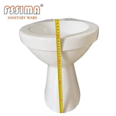 S Trap Gravity Flush Toilet Rv Urinal WC Seat Sanitary Ware Small Size