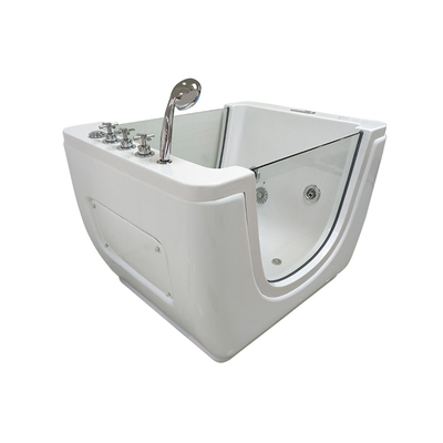 Shower Handle Baby SPA Bathtub Newborn Baby Tub 1.1m With LED Lights
