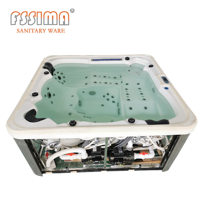 Freestanding Outdoor Family Air Jets Massage 5 Person Spa Hot Tub